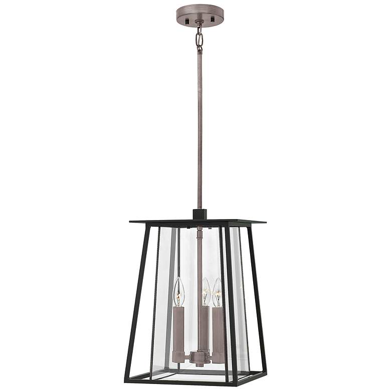 Image 2 Walker 17 1/4" High Buckeye Bronze Outdoor Hanging Light more views