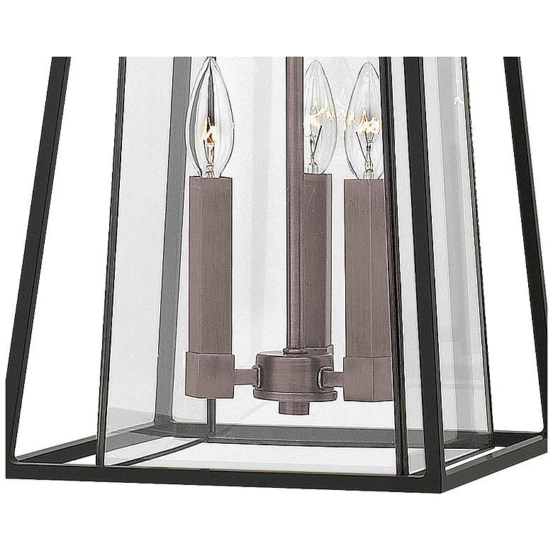 Image 3 Walker 17 1/4" High Buckeye Bronze Outdoor Hanging Light more views