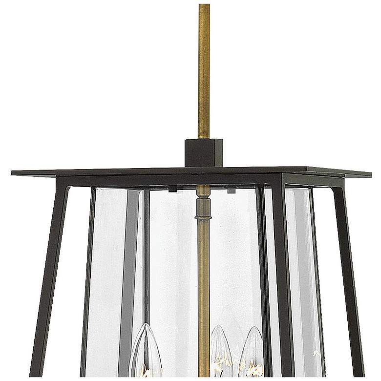 Image 5 Walker 17 1/4" High Heritage Brass Outdoor Hanging Light more views