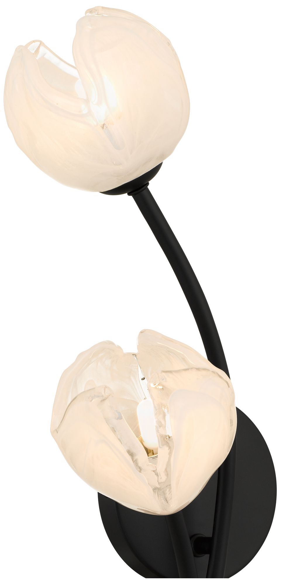 Image 6 Walker 3-Light Matte Black Wall Sconce more views