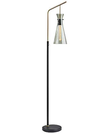Walker Back and Antique Task Floor Lamp
