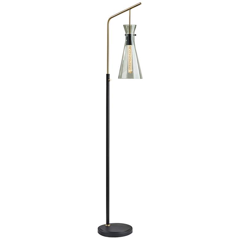 Image 1 Walker Back and Antique Task Floor Lamp