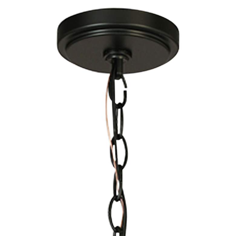 Image 5 Walker Hill 20 3/4"H Matte Black LED Outdoor Hanging Light more views