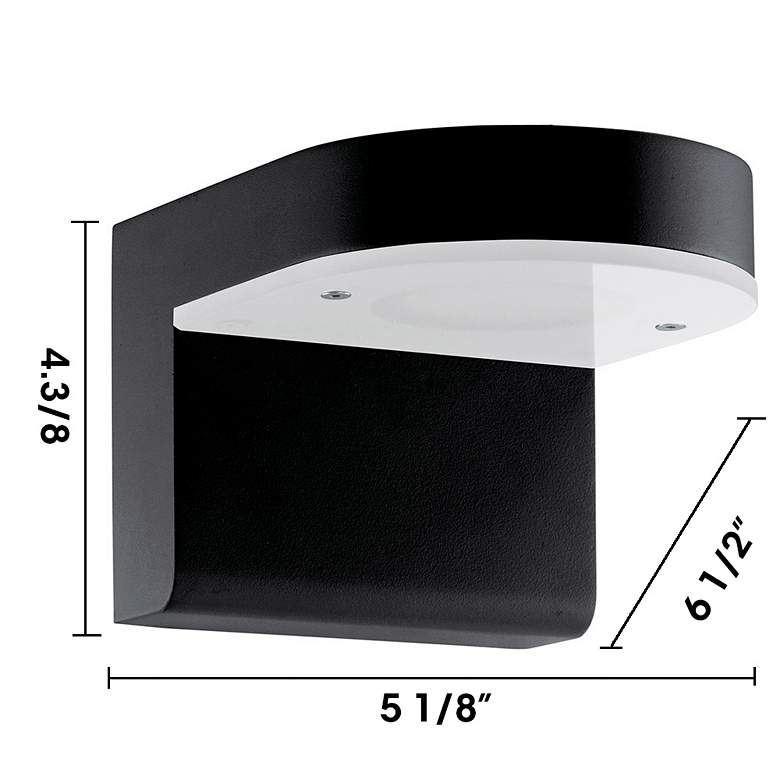 Image 6 Walker Hill 9"W 3-Light Outdoor Pendant Oil Rubbed Bronze Clear Glass more views