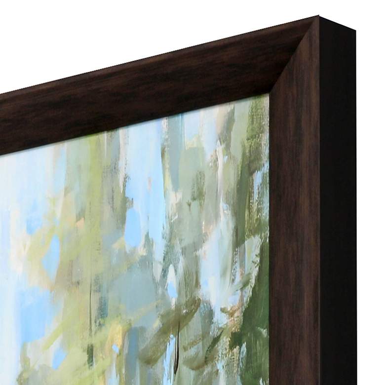 Image 4 Walking Through 52" High Rectangular Giclee Framed Wall Art more views