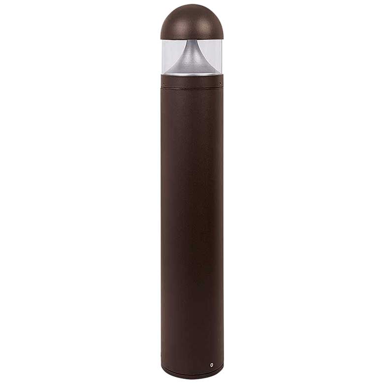 Image 1 Walkway 39 3/4" High Bronze 4000K LED Landscape Bollard Light