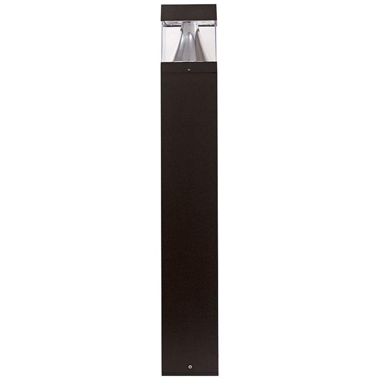 Image 1 Walkway 42" High Black LED Tunable Landscape Bollard Light