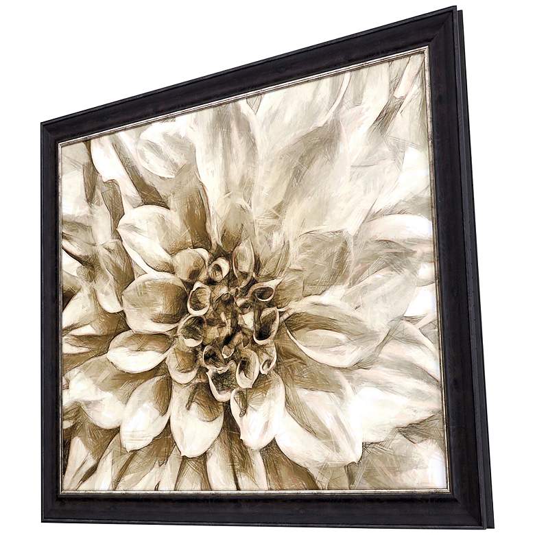 Image 3 Wall Flower I 46 inch Wide Rectangular Giclee Framed Wall Art more views