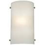 Wall Sconces 12" High 1-Light Sconce - Brushed Nickel