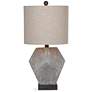 Wallace 28" Rustic Styled Gray Table Lamp