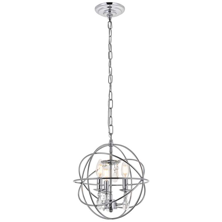 Image 1 Wallace 3 Lt Chrome Pendant