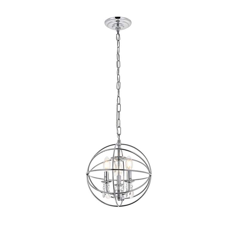 Image 4 Wallace 3 Lt Chrome Pendant more views