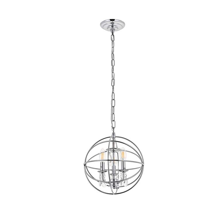 Image 5 Wallace 3 Lt Chrome Pendant more views