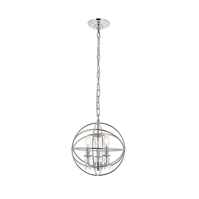Image 6 Wallace 3 Lt Chrome Pendant more views