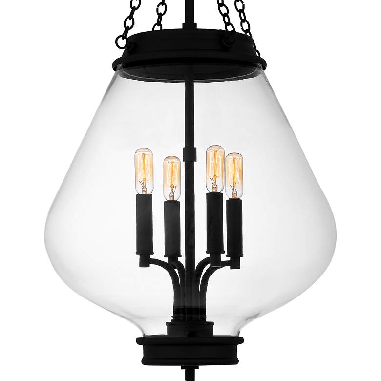 Image 5 Wallace 4-Light Matte Black Pendant more views