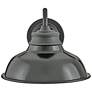 5_Wallace 9 1/2" High Museum Black LED Outdoor Barn Wall Light more views