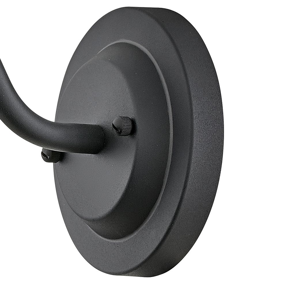 Wallace 9 1/2" High Museum Black LED Outdoor Barn Wall Light