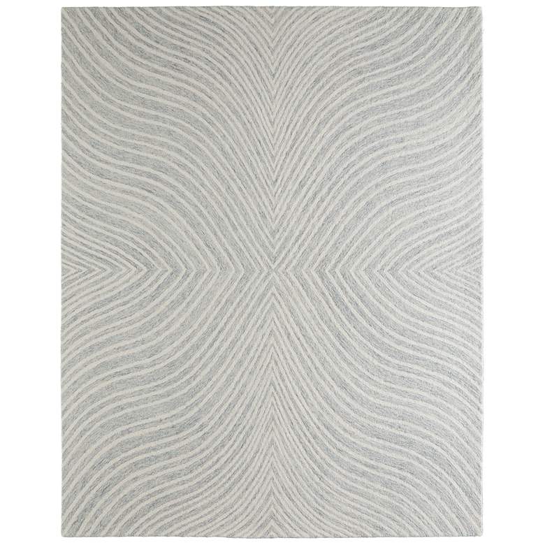 Image 1 Wallace Modern Abstract Hand Tufted Gray Area Rug 8A41F