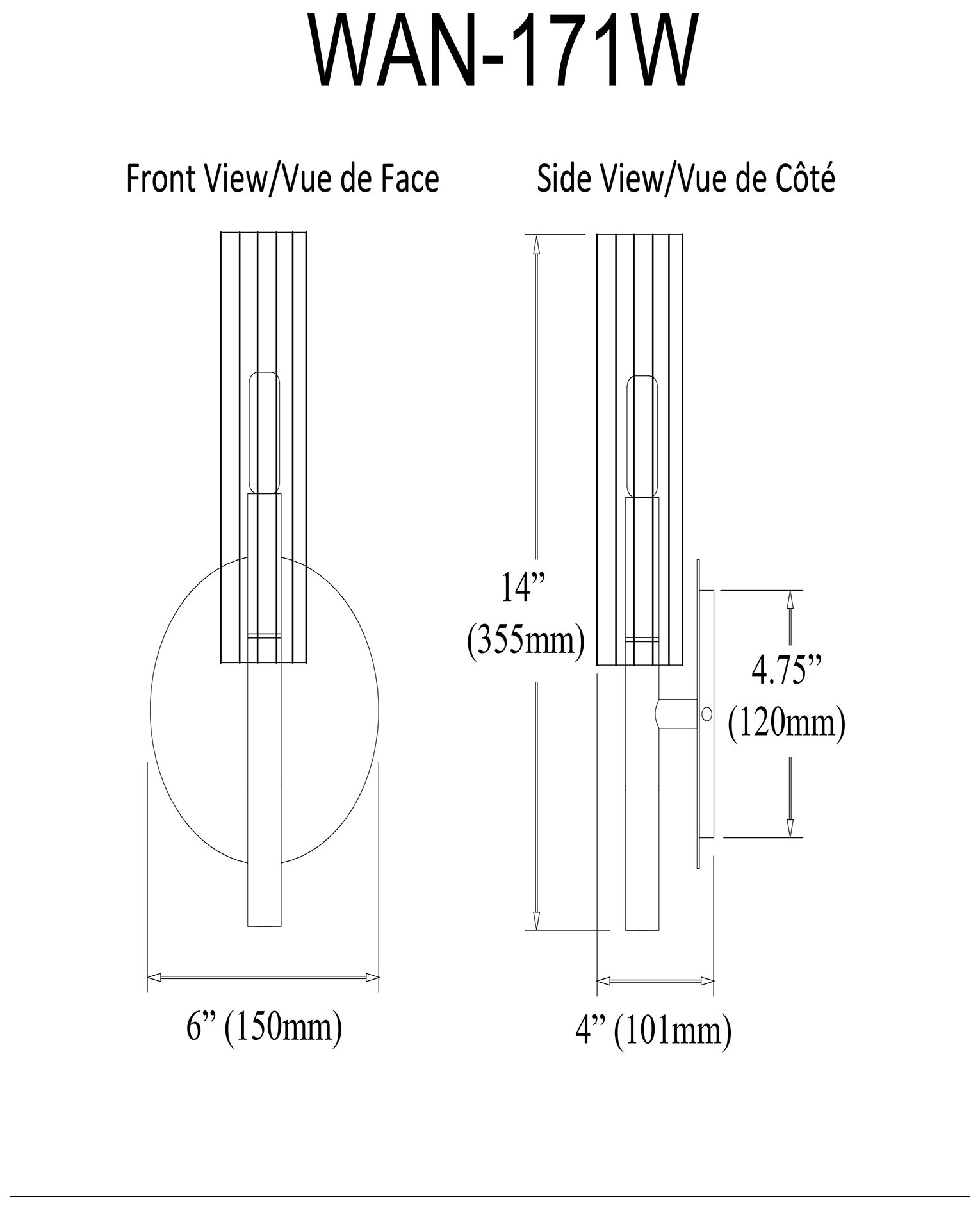 Image 6 Wand 14"H Matte Black And Aged Brass Wall Sconce w/ Frosted Glass Shad more views