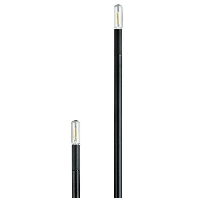 Image 3 Wand Matte Black 2-Light Floor Lamp more views