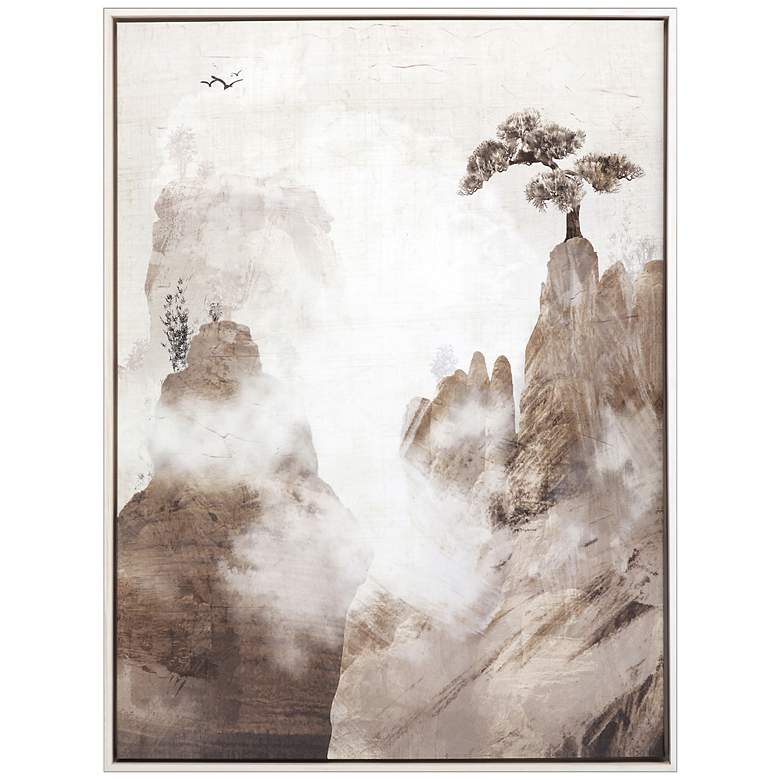 Image 1 Wanderlust II 50" Wide Framed Giclee Canvas Wall Art
