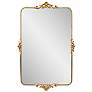 2_Wanstead Park Gold 26" x 40" Rectangular Wall Mirror