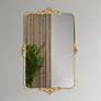 1_Wanstead Park Gold 26" x 40" Rectangular Wall Mirror