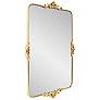 5_Wanstead Park Gold 26" x 40" Rectangular Wall Mirror more views