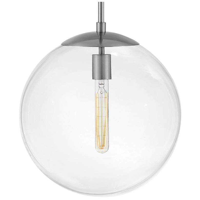 Image 4 Warby 13 1/2" Wide Silver Pendant Light by Hinkley Lighting more views