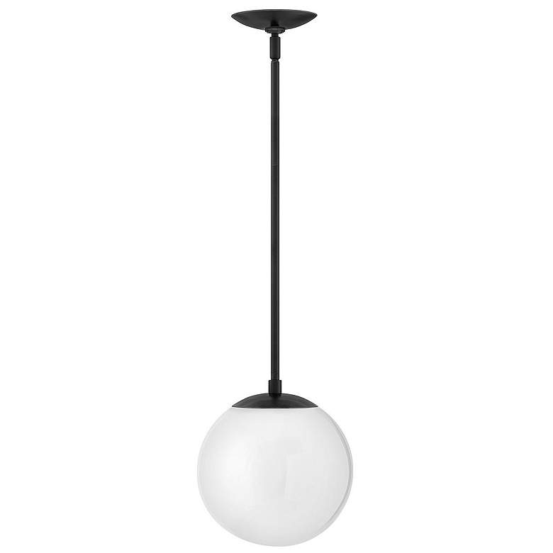 Image 1 Warby 9 1/2" Wide Black Mini Pendant by Hinkley Lighting