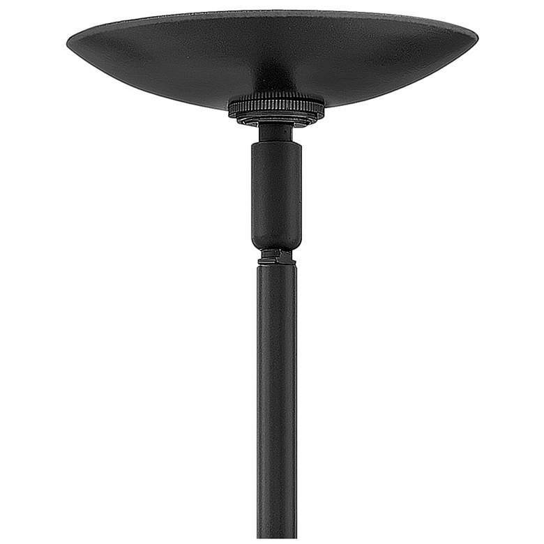 Image 4 Warby 9 1/2" Wide Black with Clear Shade Mini Pendant more views