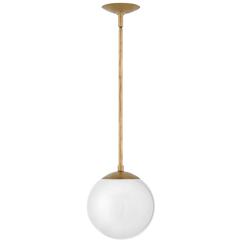 Image 1 Warby 9 1/2 inch Wide Brass Mini Pendant by Hinkley Lighting