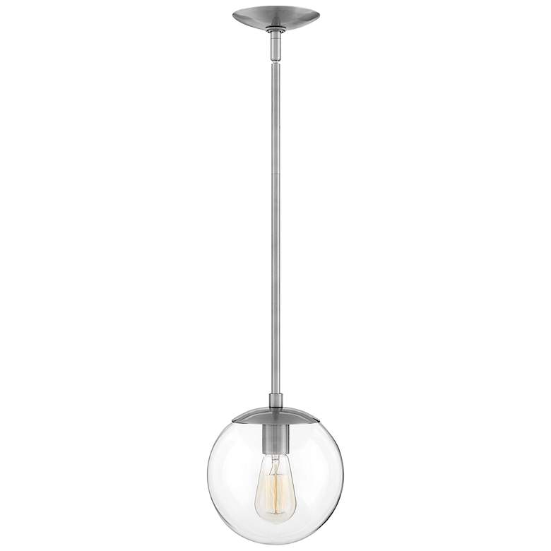 Image 2 Warby 9 1/2" Wide Silver Mini Pendant by Hinkley Lighting more views