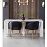 3_Warhol Modern Distressed White 4-Leaf Extension Dining Table