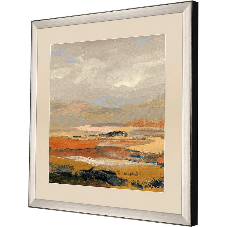 Image 3 Warm Bay II 36" Square Giclee Framed Wall Art more views
