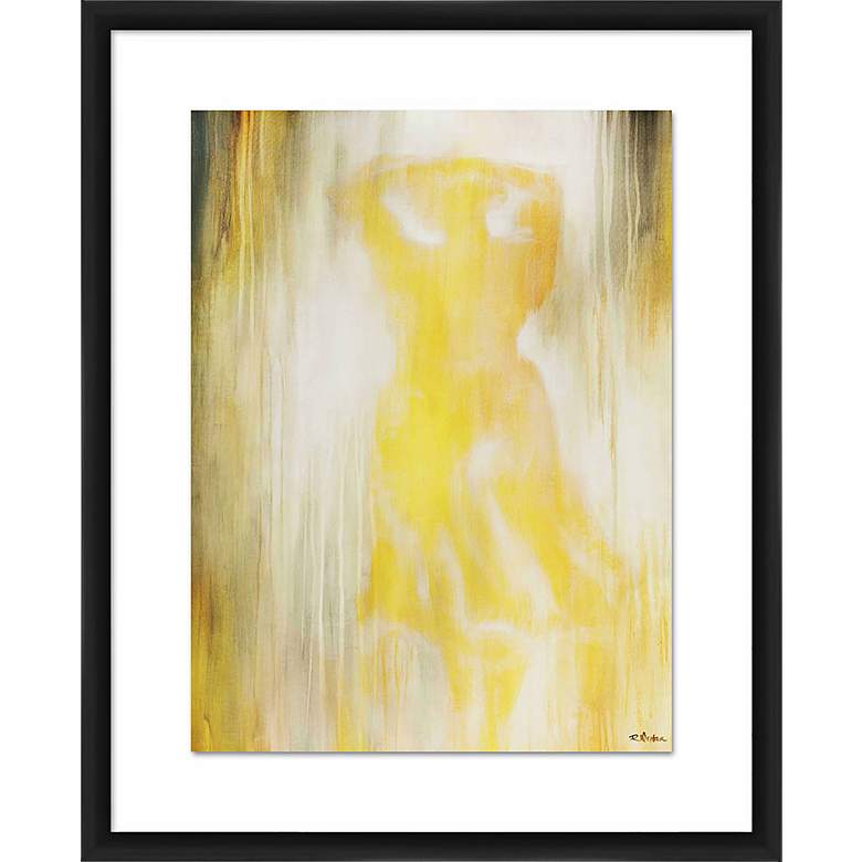 Image 1 Warm Bliss 21 1/2 inch High Matted Framed Wall Art