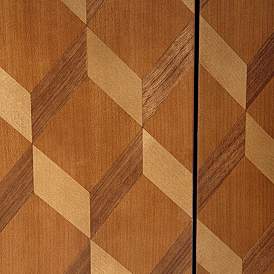 Image5 of Warner 2-Door Wood Modern Accent Chest more views