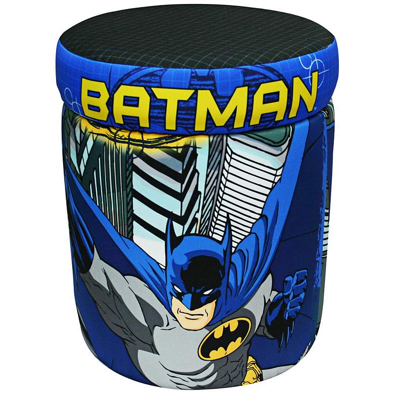Image 1 Warner Brothers Batman Storage Ottoman