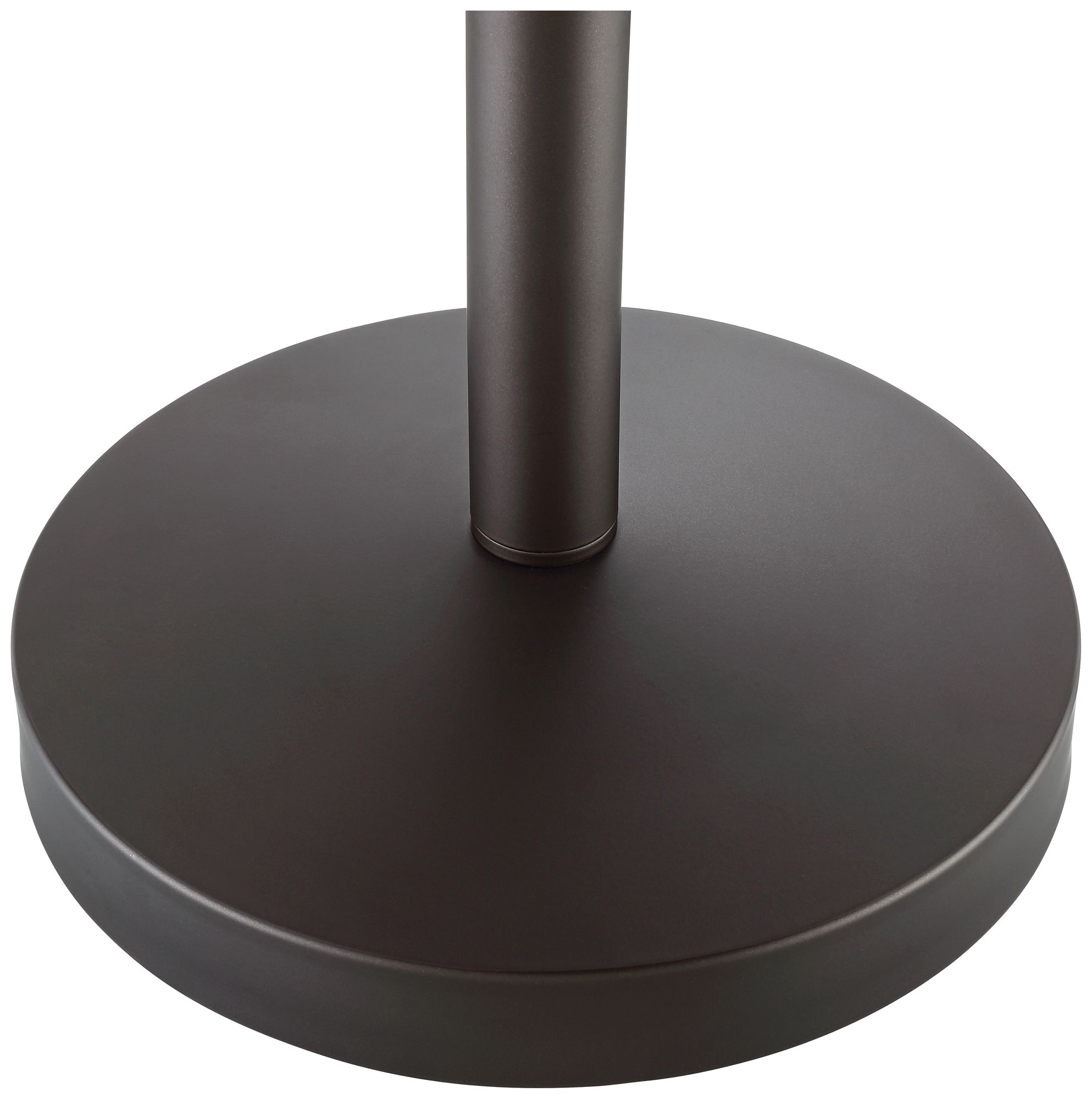 Image 7 Warwick 71 1/2" Tiger Bronze and Seeded Glass Torchiere Floor Lamp more views