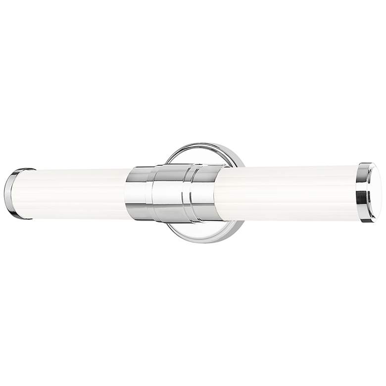 Image 1 Warwick by Z-Lite Chrome 4 inch 1 Light Vanity