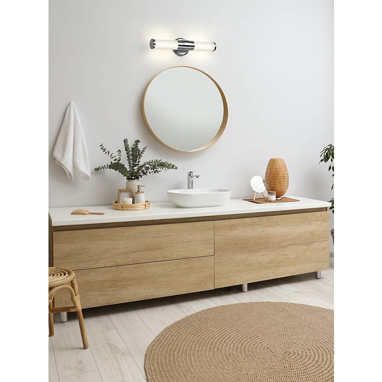 Image 2 Warwick by Z-Lite Chrome 4 inch 1 Light Vanity more views