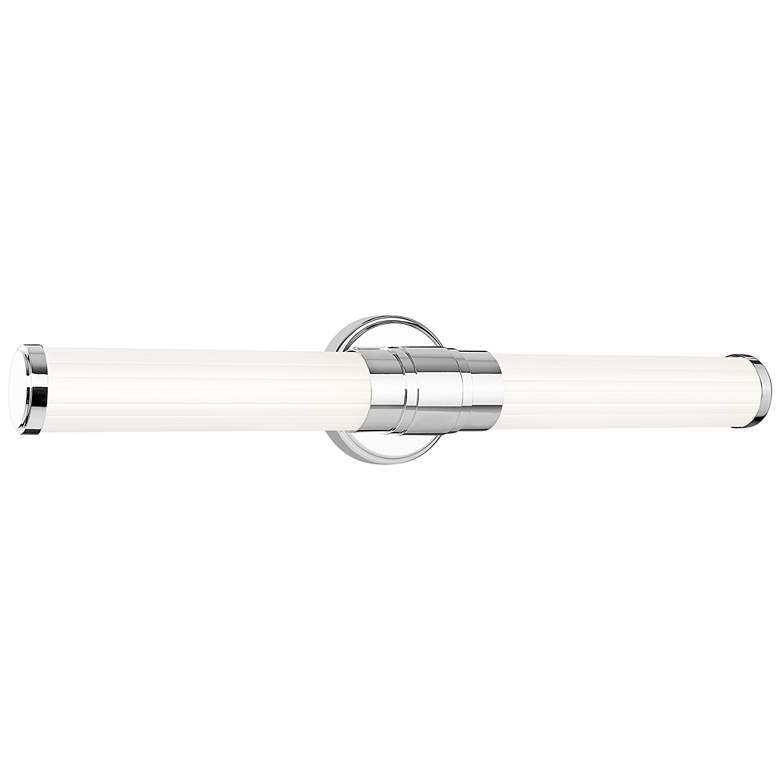 Image 1 Warwick by Z-Lite Chrome 4 inch 1 Light Vanity