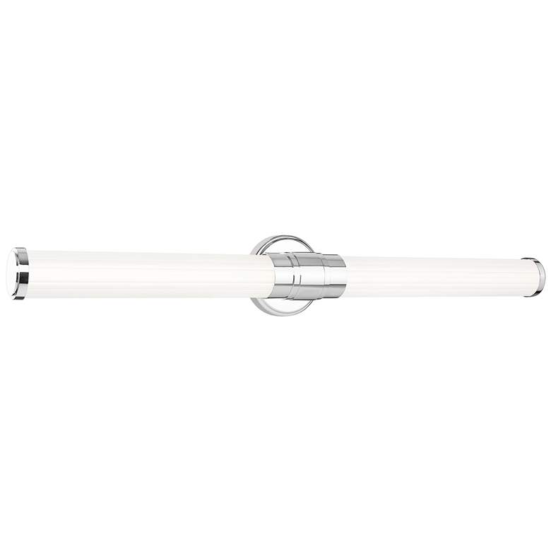 Image 1 Warwick by Z-Lite Chrome 4 inch 1 Light Vanity