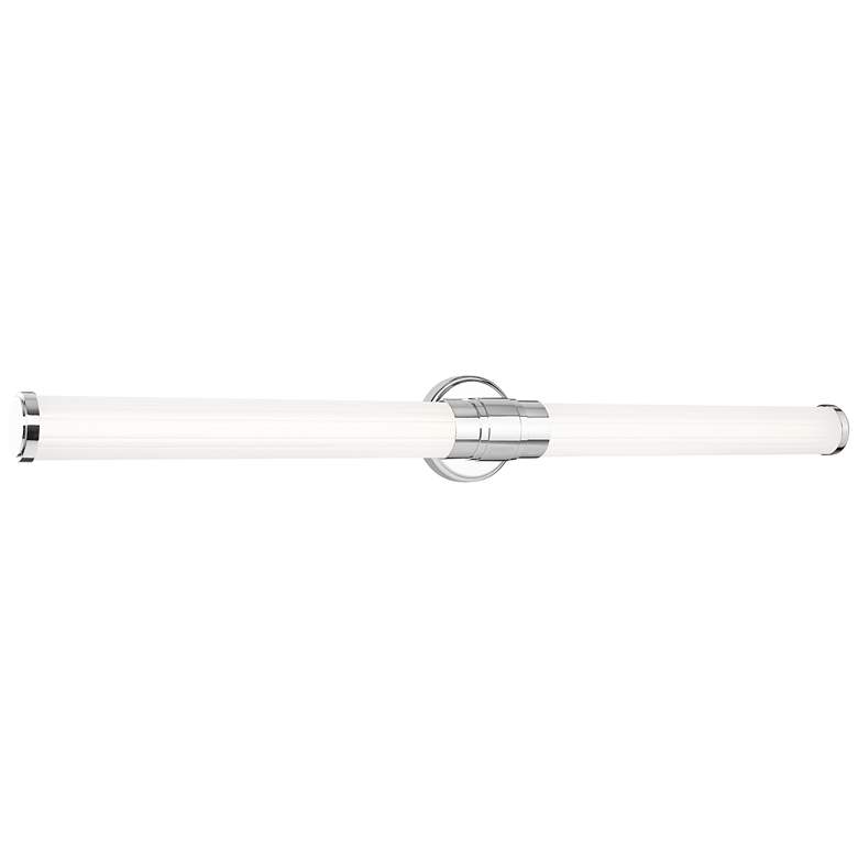 Image 1 Warwick by Z-Lite Chrome 4 inch 1 Light Vanity