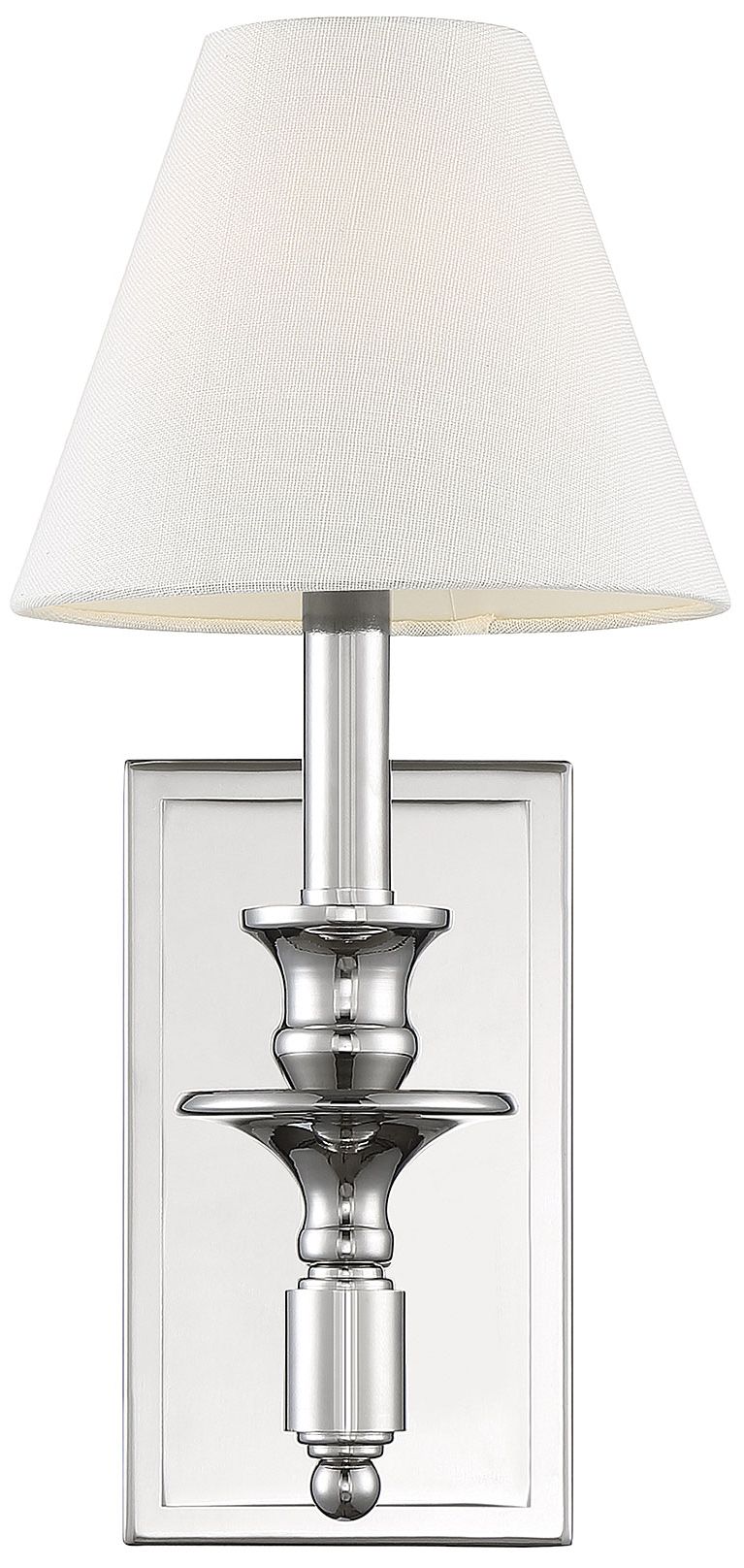 Image 3 Washburn 1-Light Wall Sconce in Polished Nickel