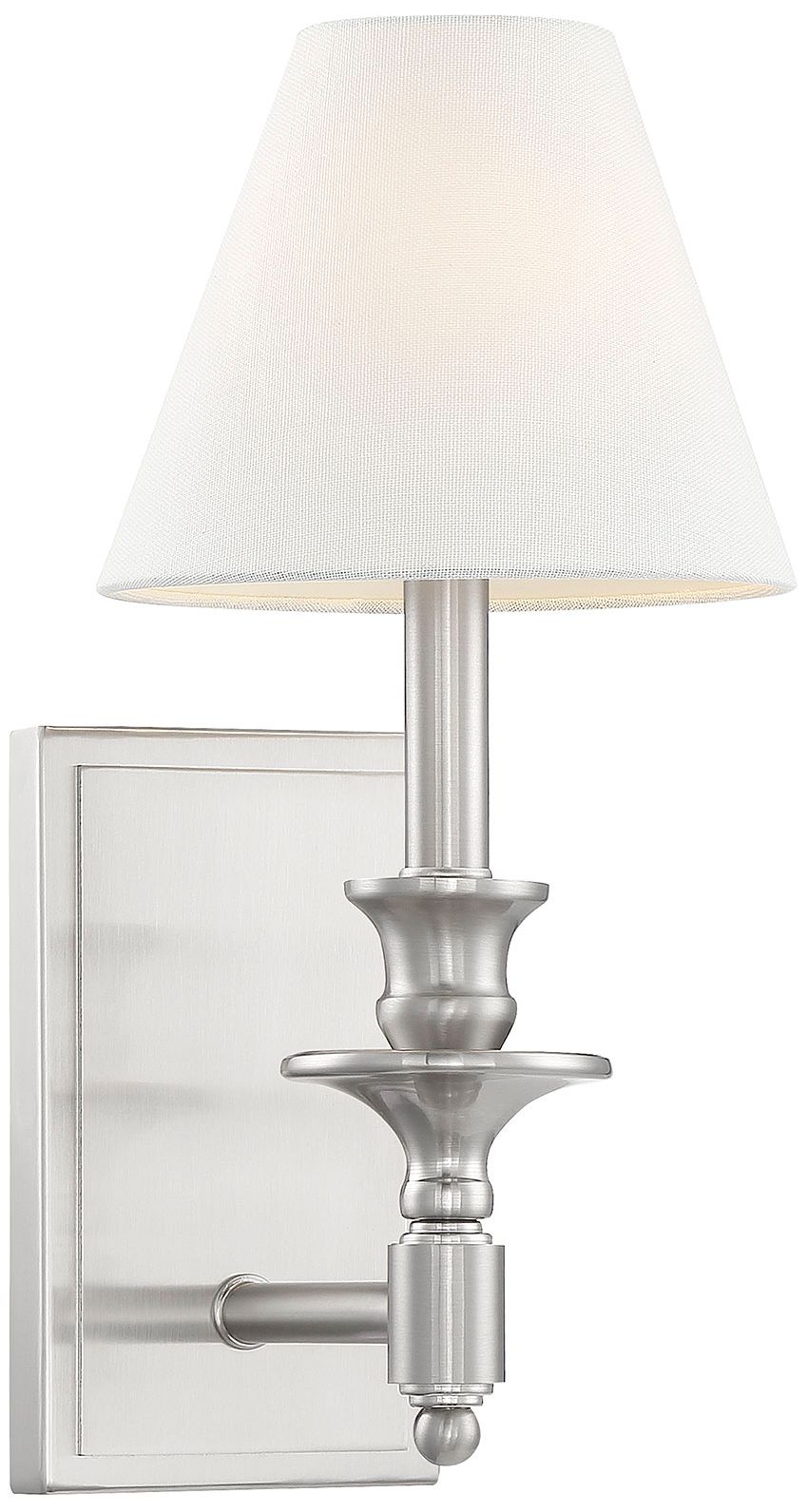 Image 3 Washburn 1-Light Wall Sconce in Satin Nickel more views