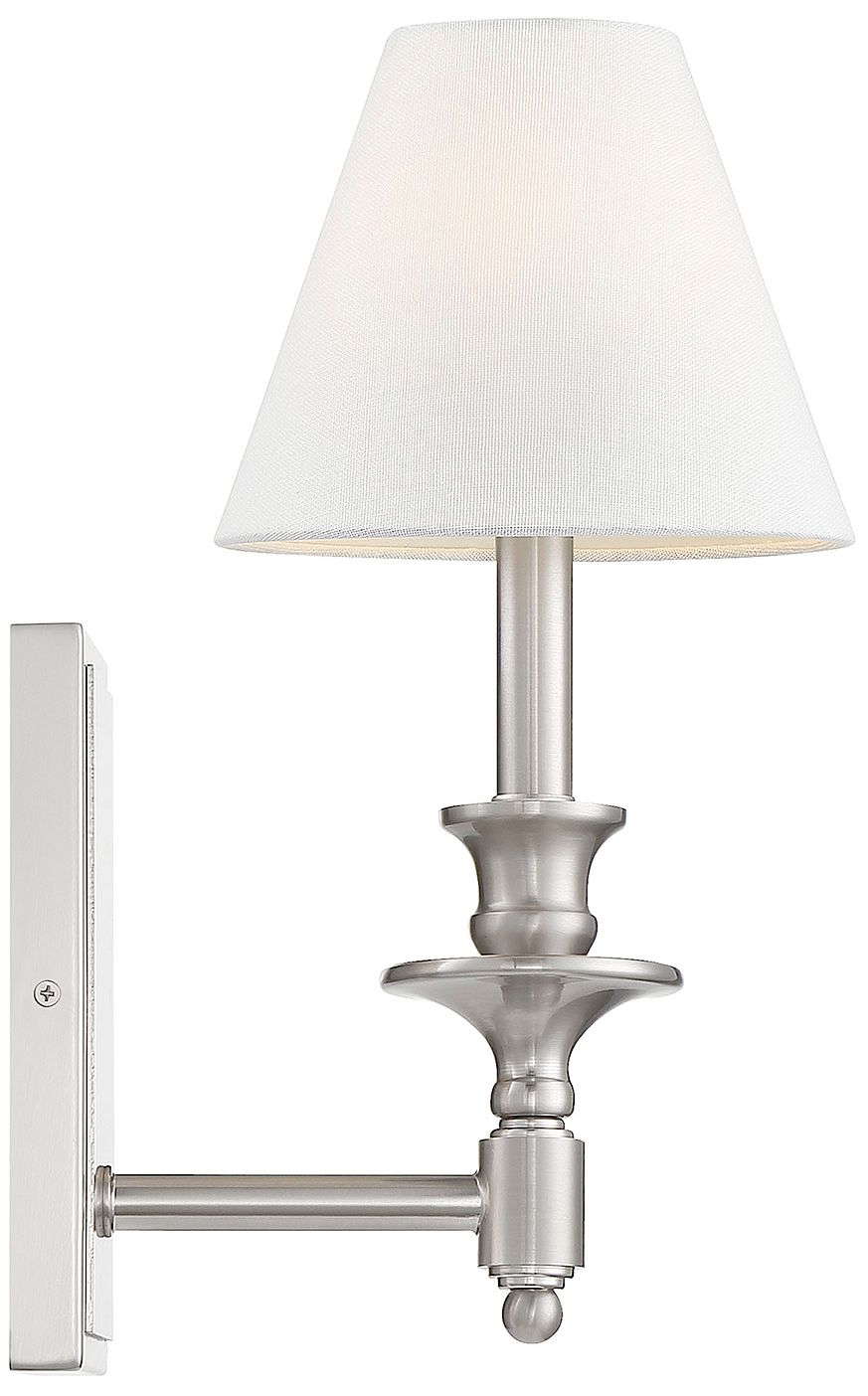 Image 5 Washburn 1-Light Wall Sconce in Satin Nickel more views