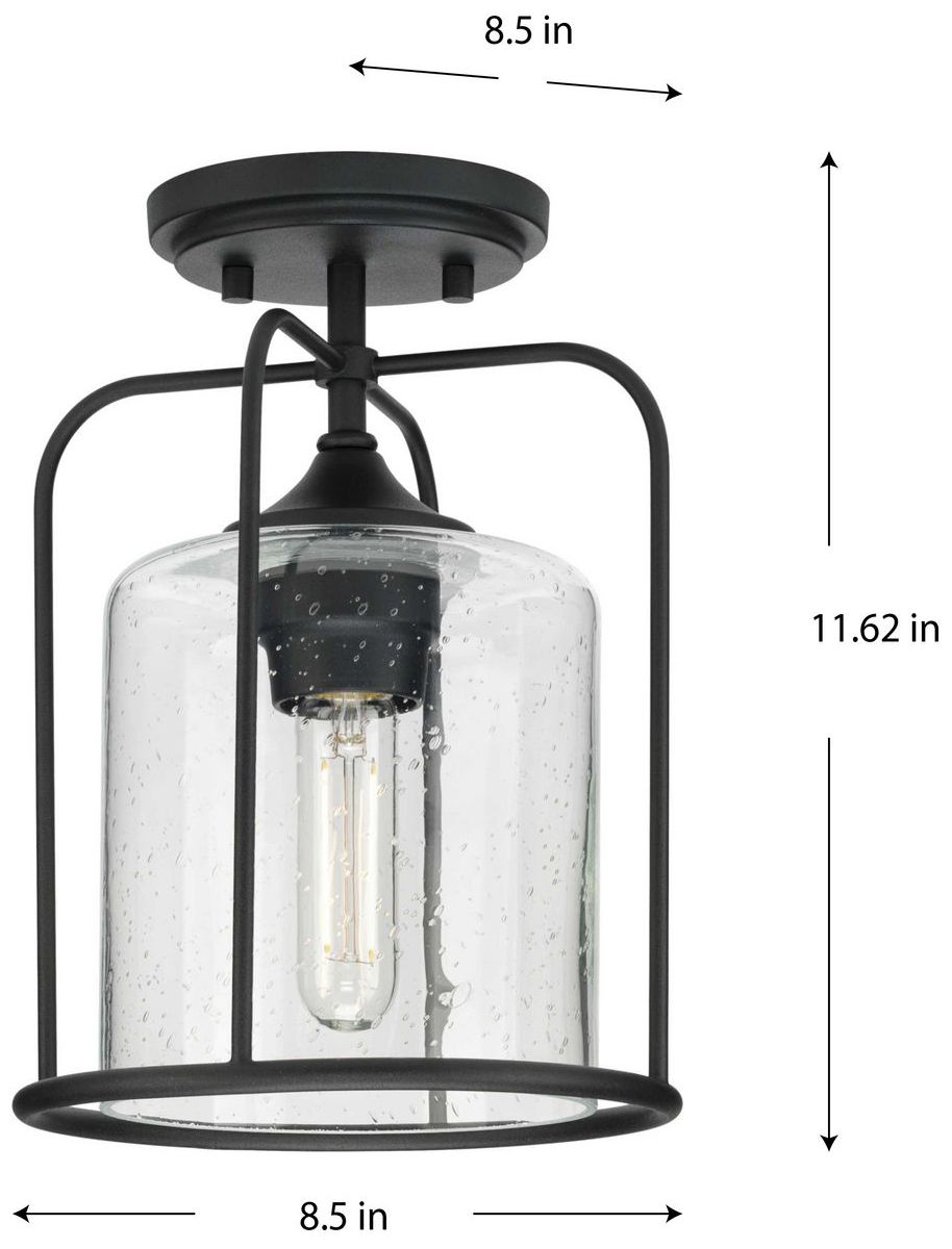 Image 5 Watch Hill Collection One-Light Semi-Flush Light more views