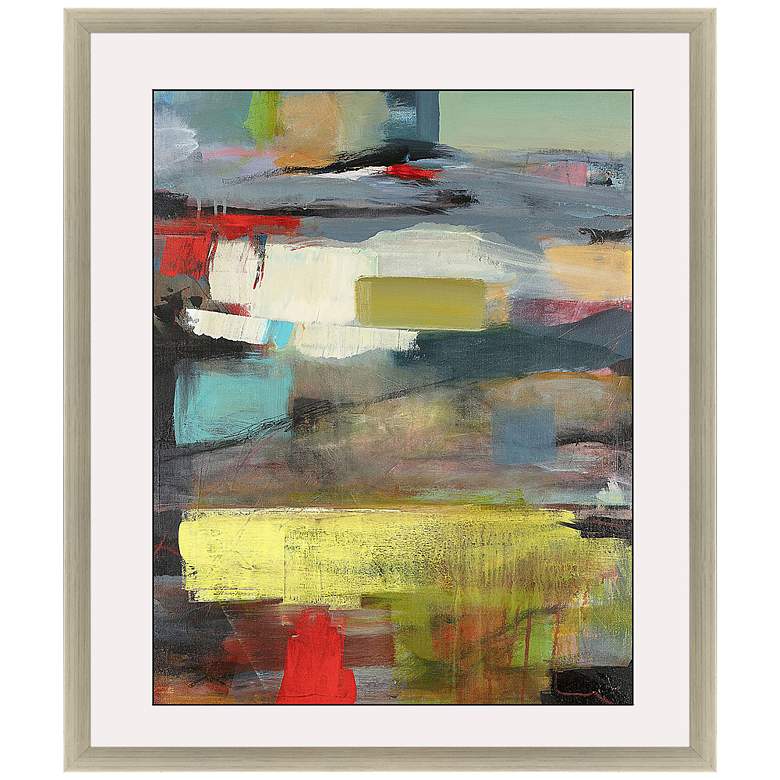 Image 3 Water 50 inch Wide Framed Giclee Wall Art