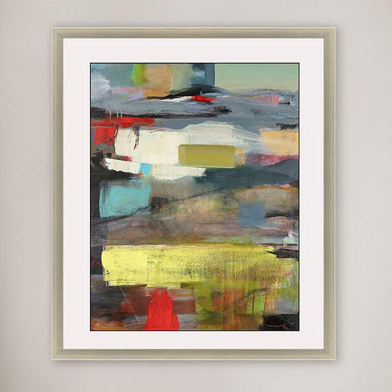 Image 2 Water 50 inch Wide Framed Giclee Wall Art